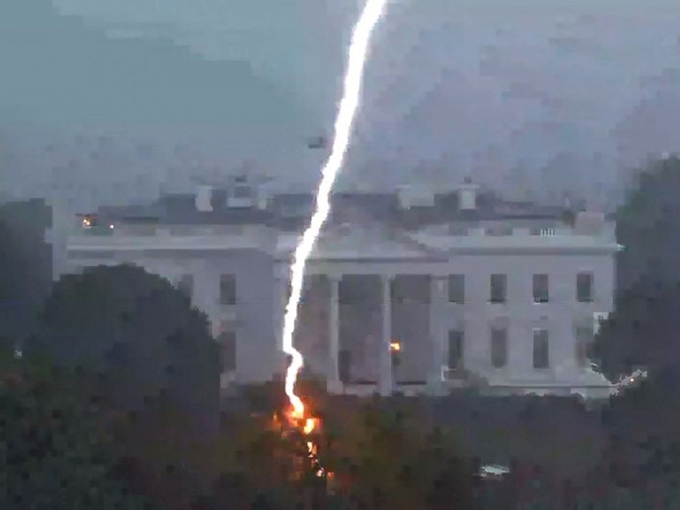 3 dead, 1 in critical condition in lightning strike near White House - ABC  News