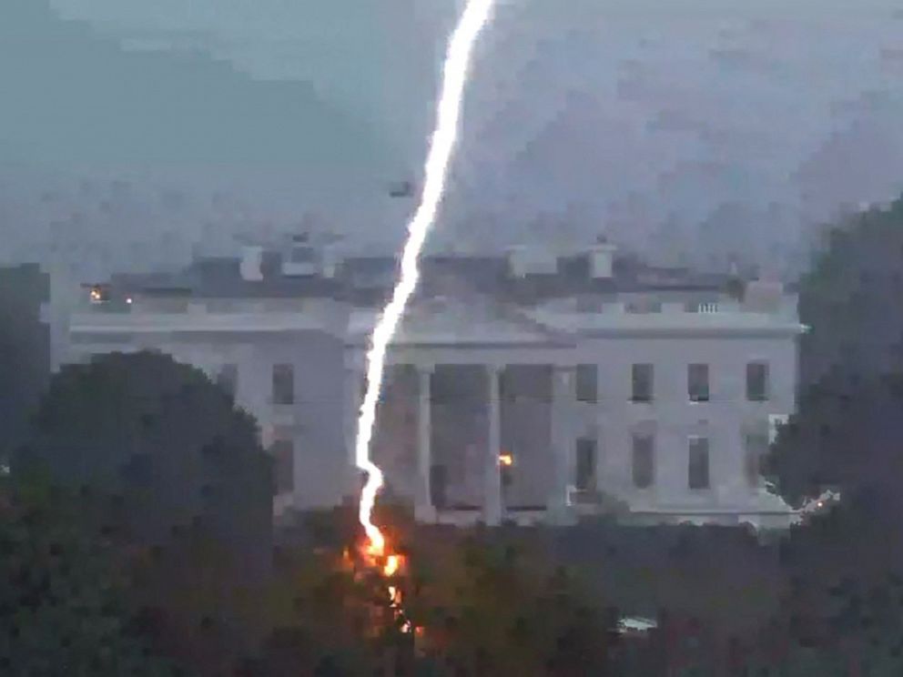 3 dead, 1 in critical condition in lightning strike near White House - ABC  News