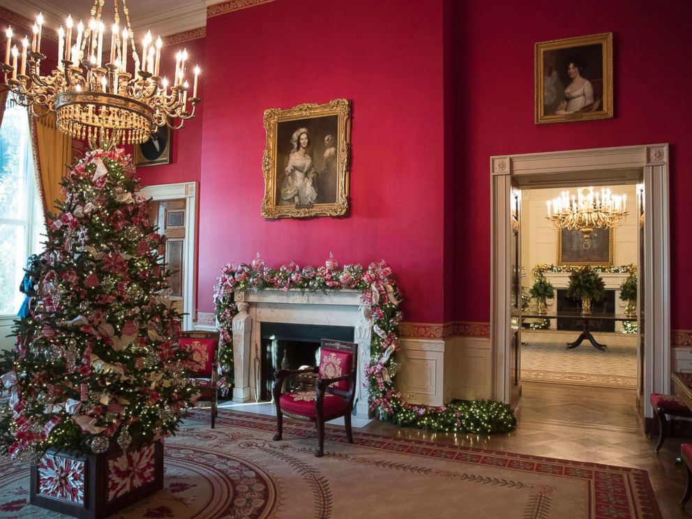 White House  reveals 2019 Christmas  decorations  ABC News