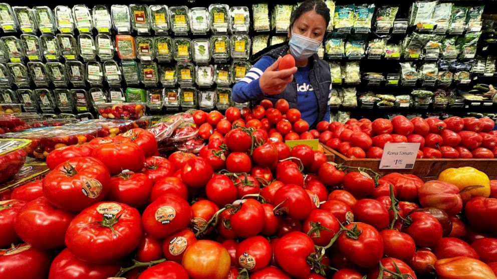 FILE PHOTO: A person shops at a Whole Foods grocery store in the borough of Manhattan on March 10, 2022 in New York City, New York, United States.