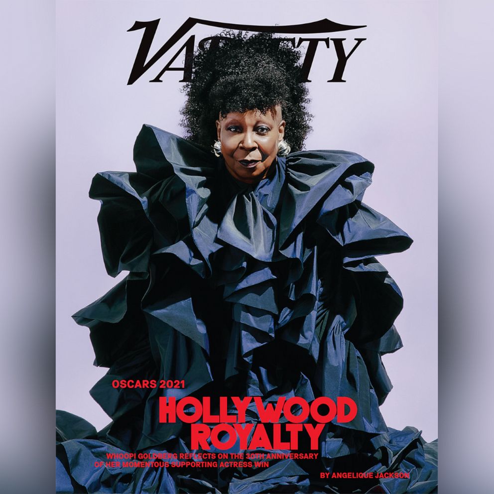 PHOTO: “The View” co-host and EGOT winner Whoopi Goldberg graces the cover of Variety’s “Pre-Oscars” issue on April 21, 2021.