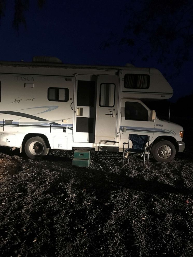PHOTO: Jaya Mae Gregory, whose home in Magalia was destroyed, and her family drove across 25 states in their RV trying to find a place to live.