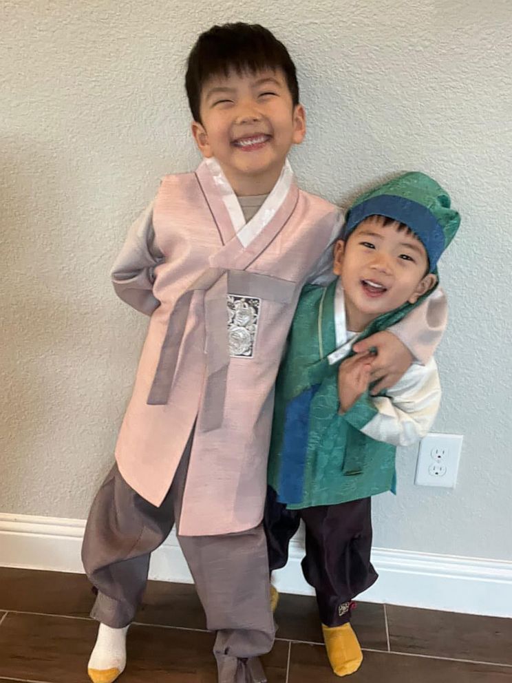 PHOTO: James, 3, (R), was identified as one of the victims of the Allen, Texas, mass shooting. His brother, William 6, (L) survived.