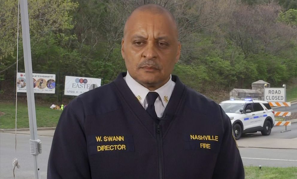 PHOTO: Nashville Fire Chief William Swann joins GMA3 to discuss the latest school shooting in Nashville and how first responders deal with the situation.