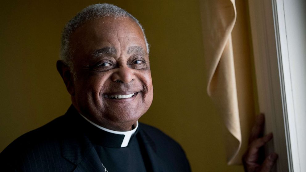 PHOTO: Washington D.C. Archbishop Wilton Gregory posed for a portrait following mass at St. Augustine Church in Washington, June 2, 2019.
