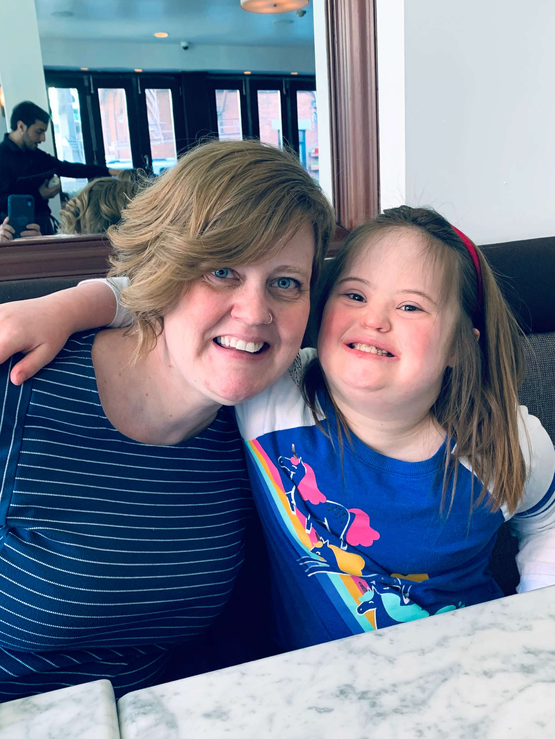 PHOTO: Melissa Winchell, a mother and university professor in West Bridgewater, Mass., has become a full-time caregiver for her daughter Moriah, 10, who has autism and down syndrome.