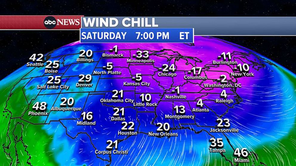 Coldest Christmas in decades possible for parts of US: What to expect Christmas Eve Windchill-abc-gmh-221221_1671631892885_hpEmbed_16x9_992