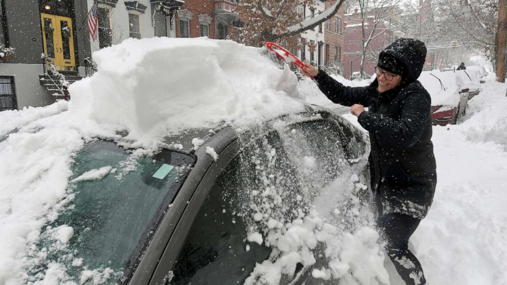 7 New York Counties Under State Of Emergency As Snowstorm Slams Nor Abc7 San Francisco