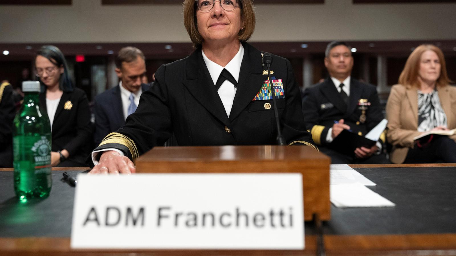 The Navy’s highest-ranking military officer is treated successfully for breast cancer