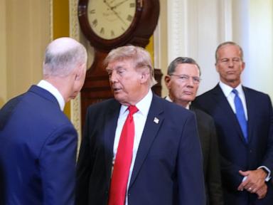 Senate Republicans reject war powers resolution after Trump berates them at Capitol meeting