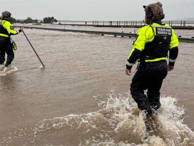 Heavy rains keep drenching South Texas, tornado reported in San Antonio