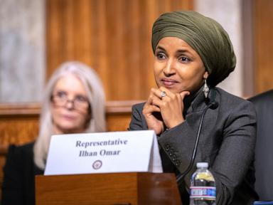 Rep. Ilhan Omar says she will from her Washington, DC, home after federal search