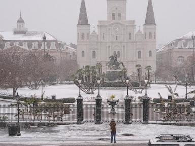 How to survive snow and bitter cold that’s reached all the way to the Gulf Coast