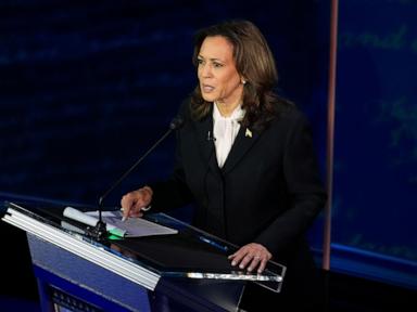 Kamala Harris gives abortion rights advocates the debate answer they've longed for in Philadelphia