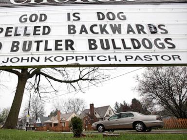 Giggle for God: America’s witty church signs aim to inspire, attract drivers and passersby