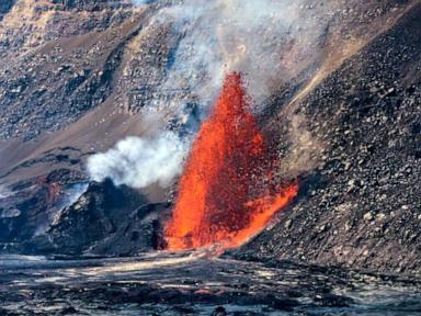 Eager visitors flock to see spectacular lava fountaining from Kilauea eruption in Hawaii