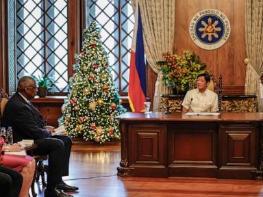 US and Philippines sign a pact to secure shared military intelligence and weapons technology