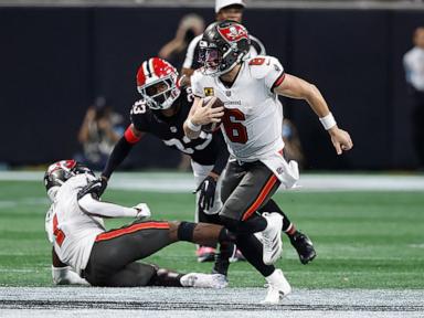 NFL's Buccaneers relocating ahead of hurricane to practice for Sunday's game at New Orleans