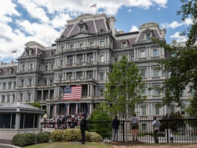 Judge rules paint tests on Eisenhower Building can proceed, advancing Trump's makeover plans for now