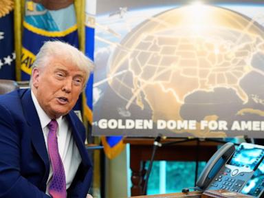 Trump's proposed 'Golden Dome' estimated to cost $1.2 trillion, far more than he initially said
