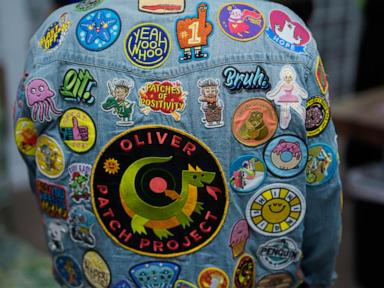 How colorful, personalized patches bring joy to young cancer patients