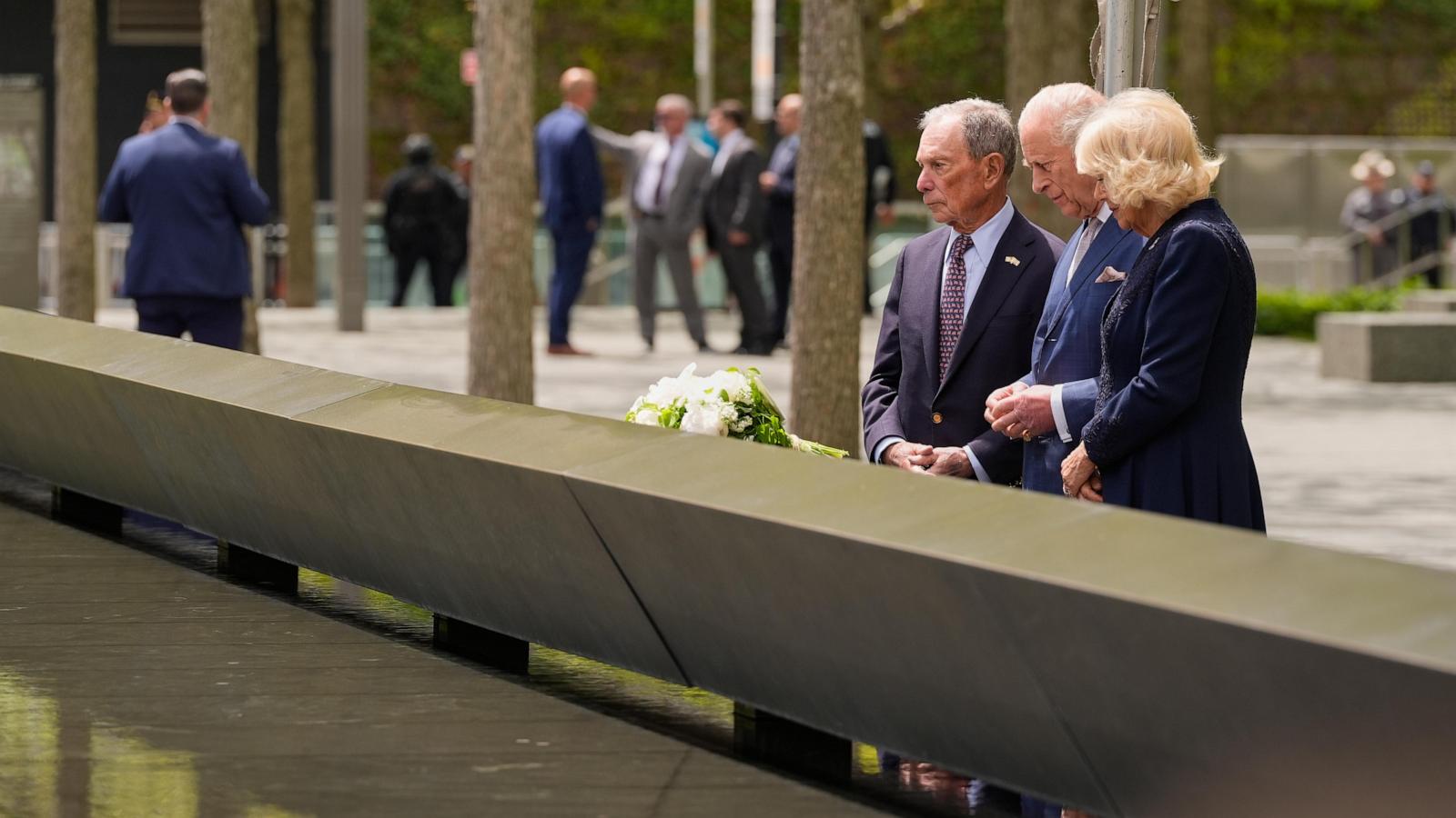 King Charles III and Queen Camilla visiting 9/11 Memorial and other NYC landmarks as part of US trip