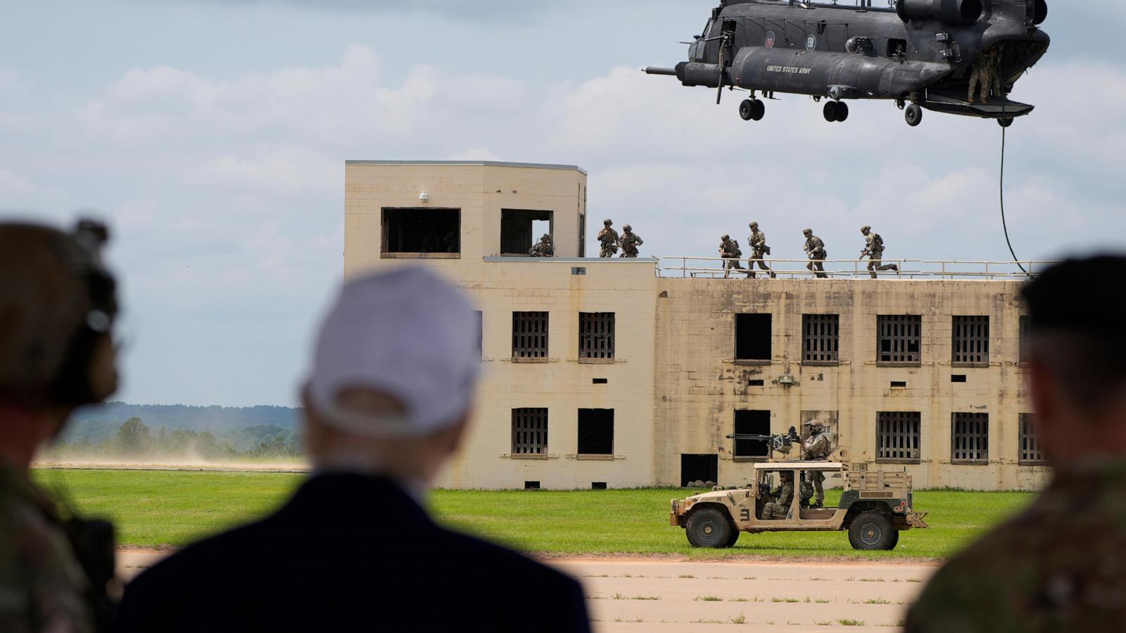 Trump heads to Fort Bragg while facing criticism for deploying military at Los Angeles protests