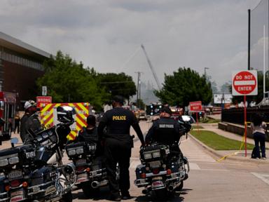 A large fire has erupted at an apartment complex in Dallas