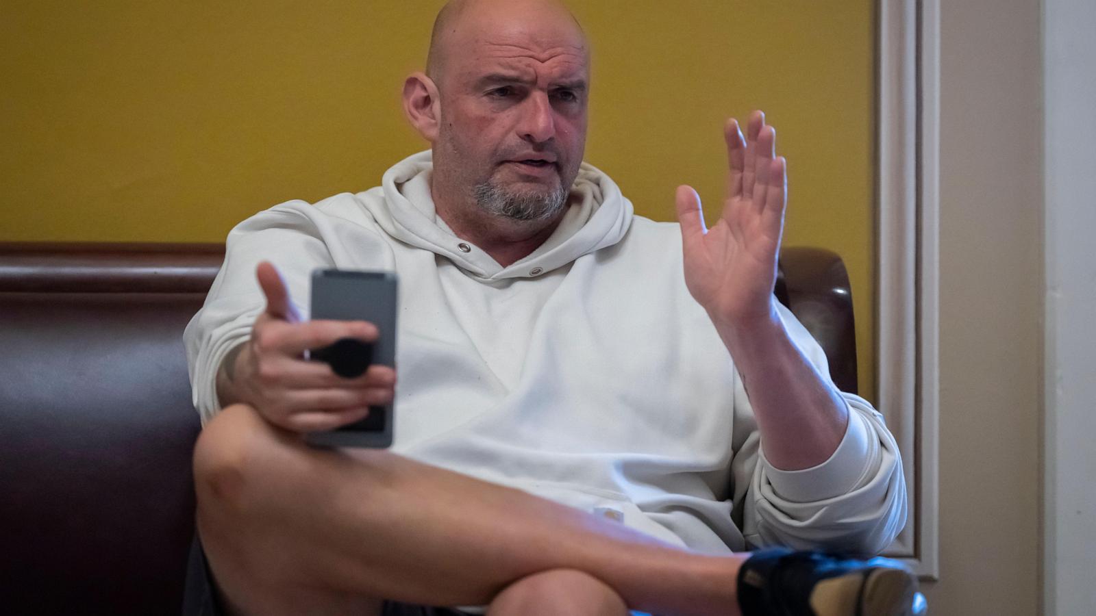 Sen. John Fetterman raises alarms with outburst at meeting with union, sources say