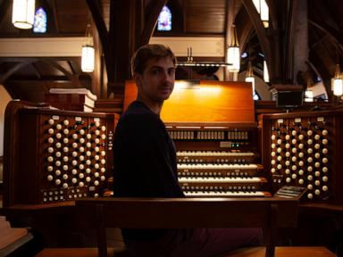 An Arkansas organist is playing 18 hours of Bach this year, one lunch break at a time