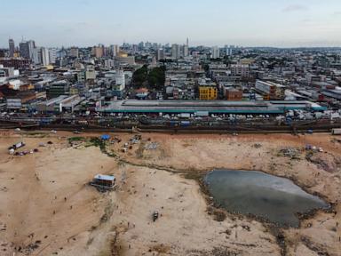 The world's rivers faced the driest year in three decades in 2023, the UN agency says