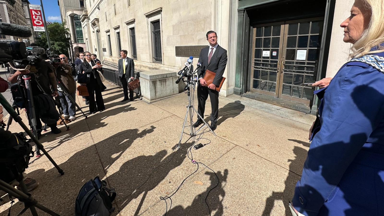 Virginia Supreme Court considers whether to block voter-approved US House map favoring Democrats