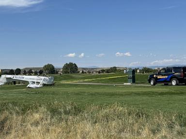 2 people walk away after a small plane crashes at a Denver-area golf course