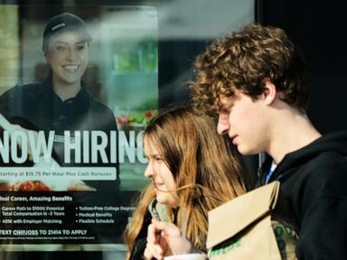 U.S. job openings were unchanged at 6.9 million in March but hiring improved