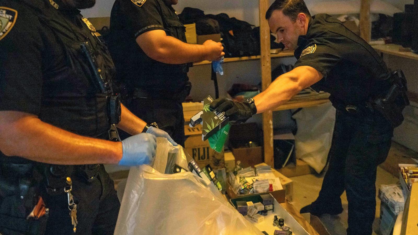 A New York City law used to padlock suspected illegal pot shops is ruled unconstitutional