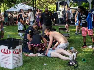 Police arrest another suspect at a Ohio festival shooting that wounded 12