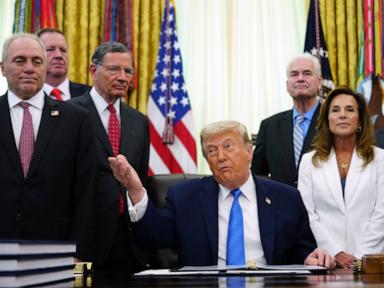 Trump accuses Democrats of hypocrisy on Platner, despite questions about his own conduct
