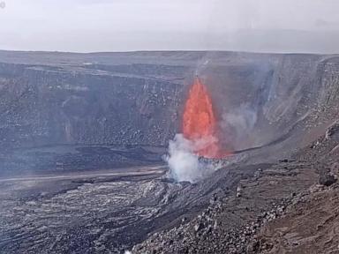 Hawaii's Kilauea volcano resumes dazzling show with lava fountains