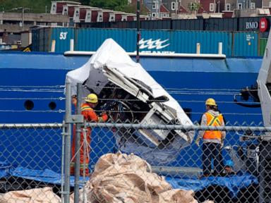 US Coast Guard releases recording that appears to be audio of Titanic submersible implosion