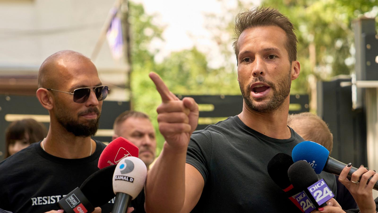 Tate brothers' extradition fight back in Miami court as brothers seek release on bond
