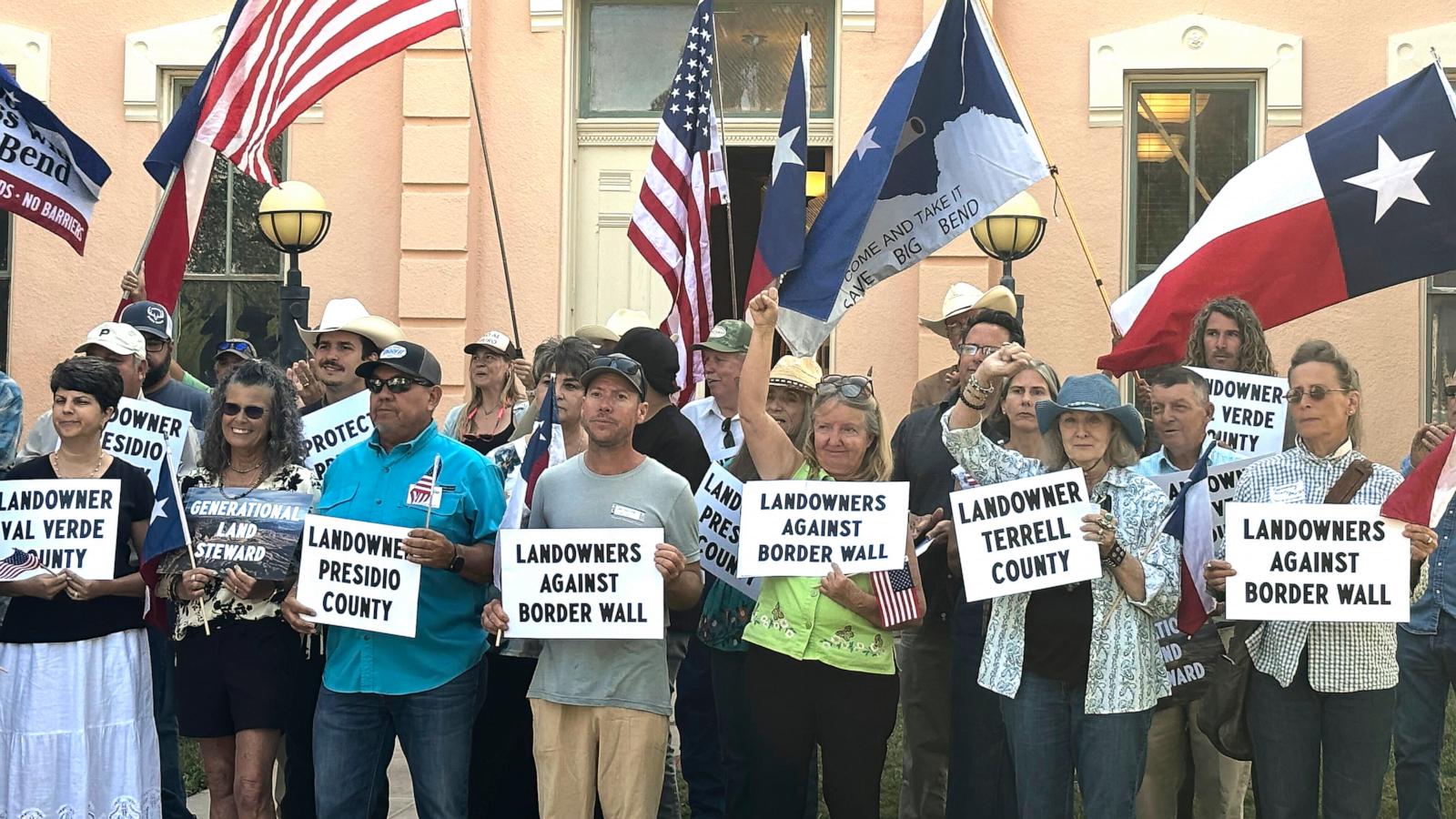 Trump administration begins building border wall in Texas’ Big Bend region