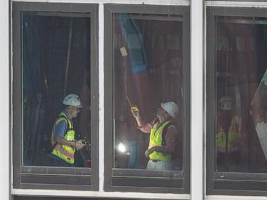 Some evacuation orders and street closures remain as work continues on a NYC high-rise that buckled