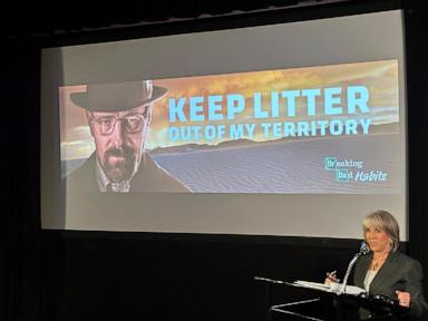 ‘Breaking Bad’ star appears in ad campaign against littering in New Mexico