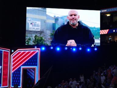 Sen. Fetterman speaks at a GOP midterm convention, fueling party-switch fears