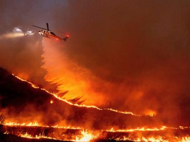 As Los Angeles burns, Hollywood's Oscar season turns into a pledge drive