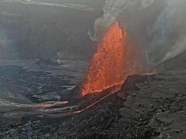 Kilauea is shooting lava again. It is the Hawaii volcano's latest activity in an on-and-off eruption