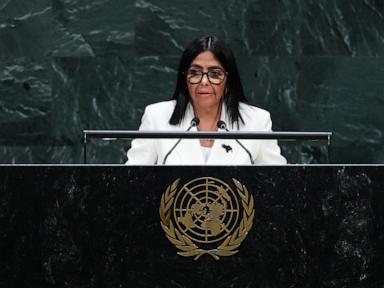 Venezuela's acting leader, at UN for first address, promises elections at the 'right moment'