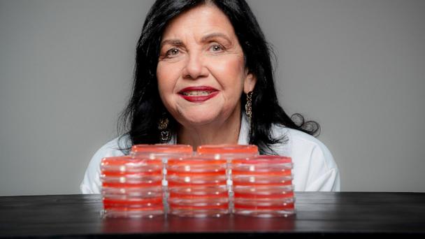 This undated image provided by the World Food Prize, shows Dr. Mariangela Hungria. (Antonio Neto/World Food Prize via AP)