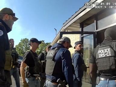 Body camera video offers a rare look inside an immigration raid at a NY factory