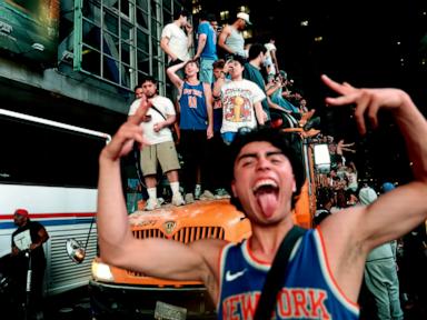 Mayhem mars euphoria as New York City celebrates the Knicks' first championship in 53 years